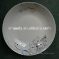 Fashion White Ceramic Plates For Cake Fruit Snack Food